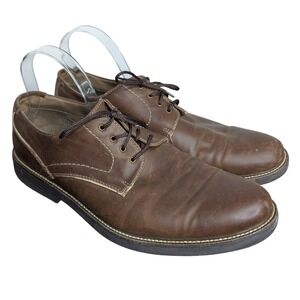 Dockers‎ Men's 10 Brown Oxford Dress Shoes Lace Up